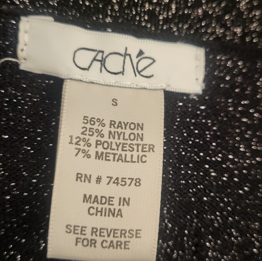 Cache Button Down Sweater - Picture 3 of 3